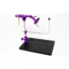 Limited Edition Renzetti Master Vice in Purple with Black Streamer Pedestal Base